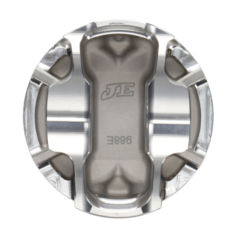 Ford Ranger Piston Set - JE Pistons - Forged 2618 FSR, 88 mm Bore, -7.6 cc Dish - `19-`27